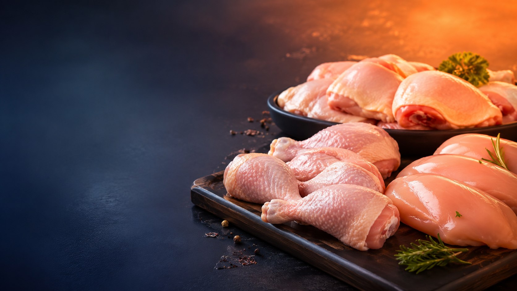 Presas de pollo AVGRUP